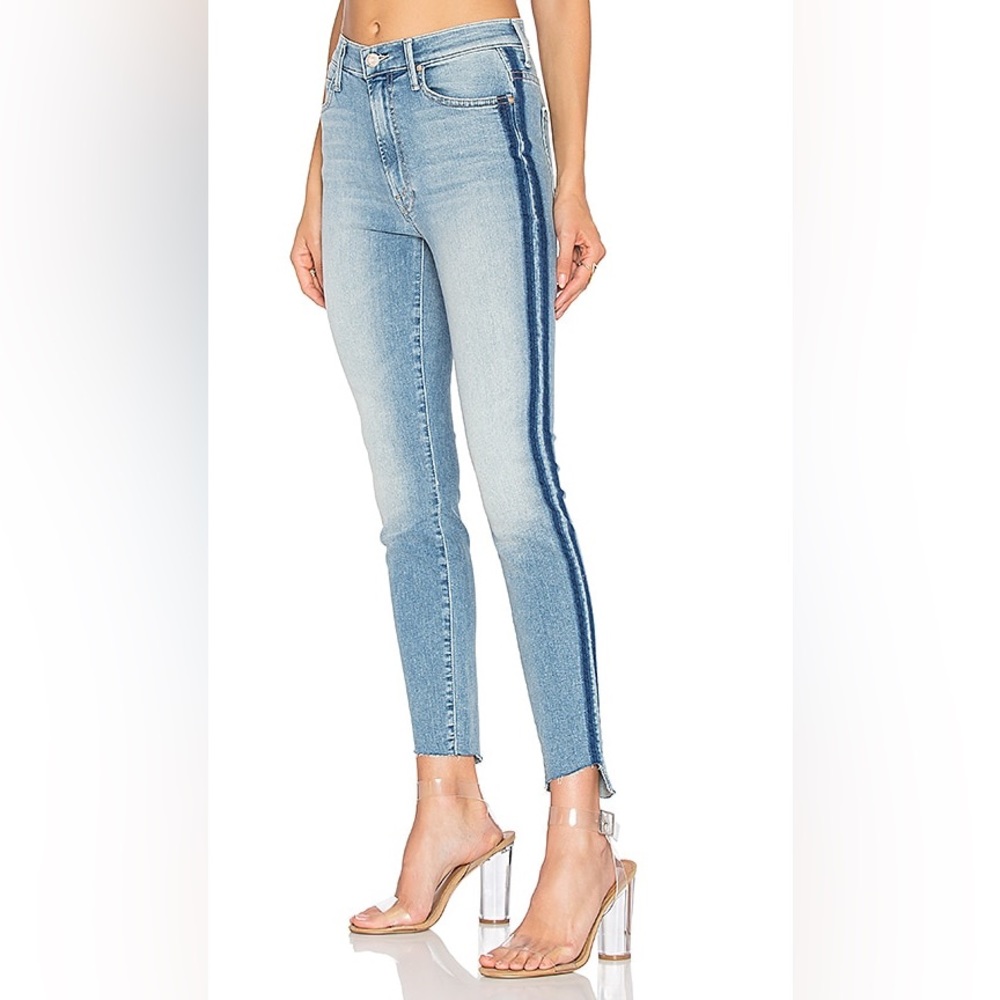 Mother The Stunner Zip Ankle Step Fray